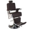 FOTEL BARBERSKI LUMBER BH-31823 BRąZOWY