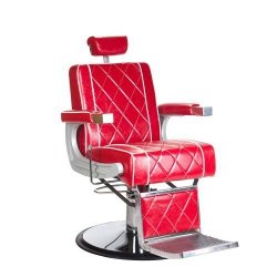 FOTEL BARBERSKI ODYS BH-31825M CZERWONY