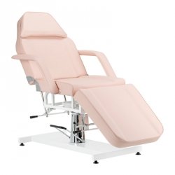 Fotel kosmetyczny hyd. Basic 210 różowy