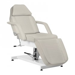 Fotel kosmetyczny hydrauliczny Sillon v2 210 beżowy