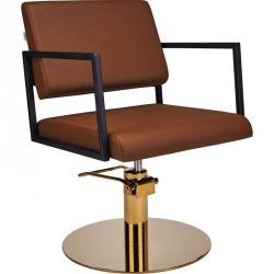 FOTEL LOFT G1 P-5/DYSK ZŁOTY (48H)