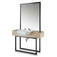 CRUDO Konsoleta barberska jednostanowiskowa 