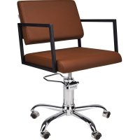 FOTEL LOFT 01 P-5/KÓŁKA CHROM (48H) 