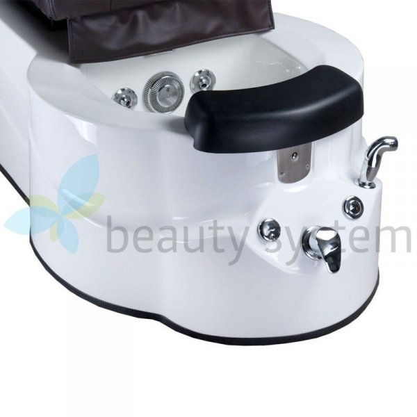 FOTEL DO PEDICURE Z MASAżEM BR-3820D BRąZOWY