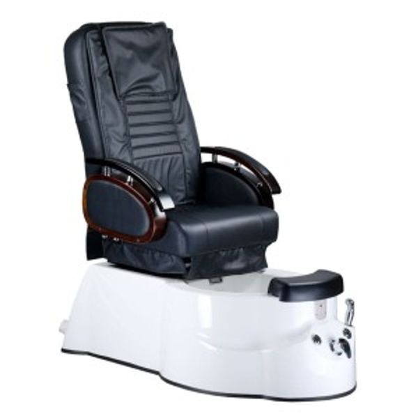 FOTEL DO PEDICURE Z MASAżEM BR-3820D CZARNY