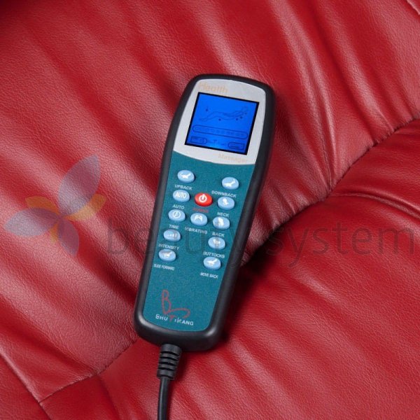 FOTEL DO PEDICURE Z MASAżEM BR-3820D BORDOWY