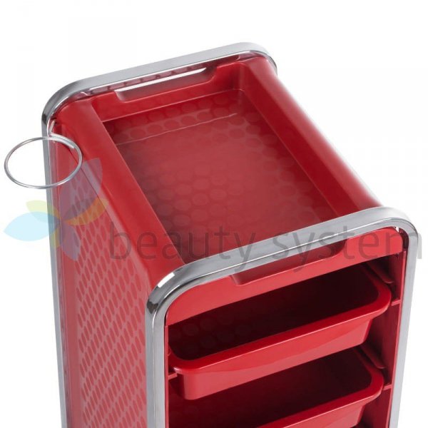 POMOCNIK FRYZJERSKI NG-ST005 CZERWONY