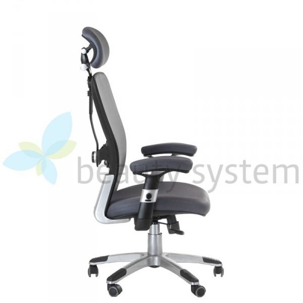 FOTEL ERGONOMICZNY CORPOCOMFORT BX-4147 SZARY