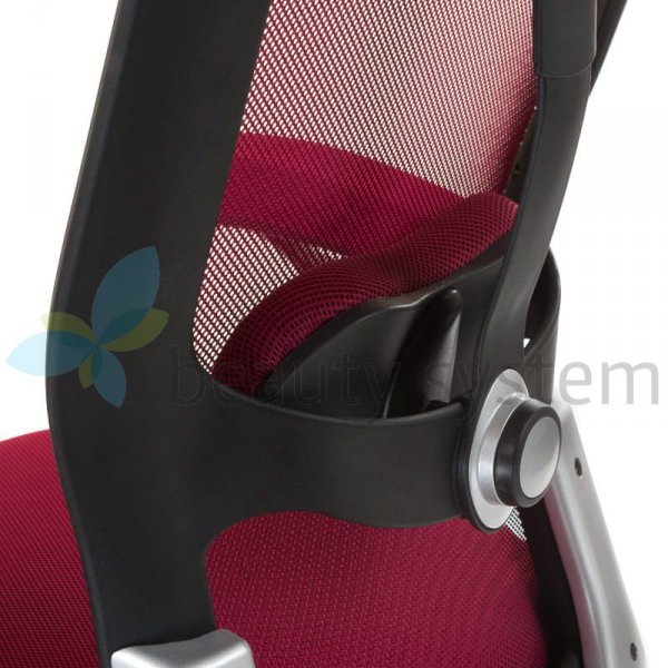 FOTEL ERGONOMICZNY CORPOCOMFORT BX-4147 CZERWONY