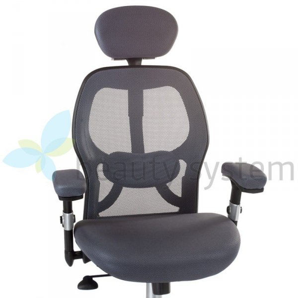 FOTEL ERGONOMICZNY CORPOCOMFORT BX-4144 SZARY