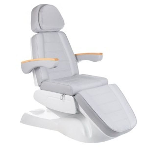 FOTEL KOSMETYCZNY ELEKTR LUX BW-273B JASNY SZARY
