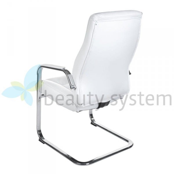 FOTEL KONFERENCYJNY CORPOCOMFORT BX-5085C BIAłY