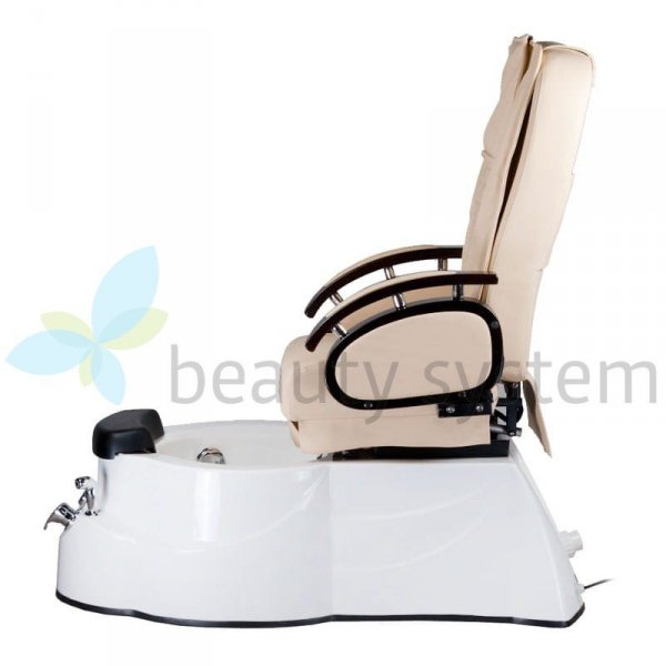 FOTEL DO PEDICURE Z MASAżEM BR-3820D KREMOWY