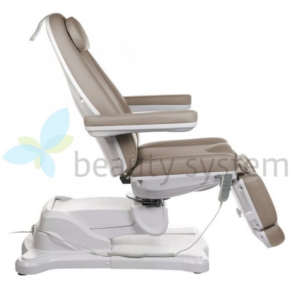 ELEKTRYCZNY FOTEL KOSMETYCZNY MAZARO BR-6672 LATTE