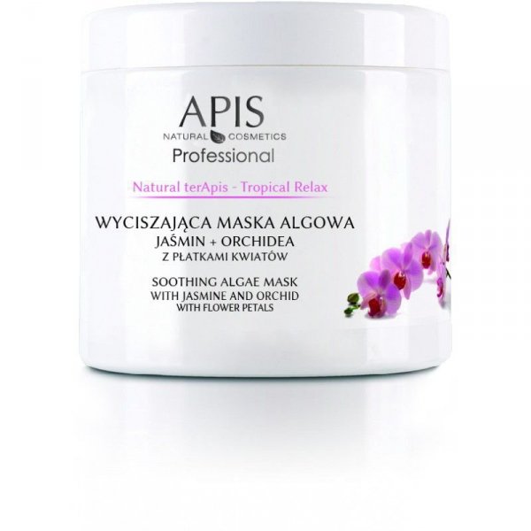 Apis tropica relax wyciszająca maska algowa jaśmin +orchidea 200 g