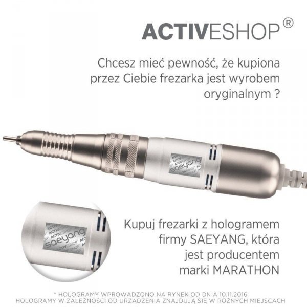 SAEYANG FREZARKA MARATHON K35 CUBE WHITE + H20