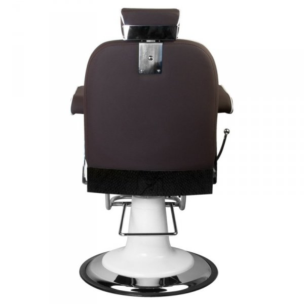 Gabbiano fotel barberski Amadeo brązowy