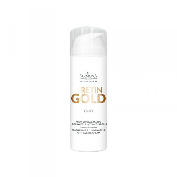 Farmona retin gold krem wygładzająco-rozświetlający anti- ageing 150 ml