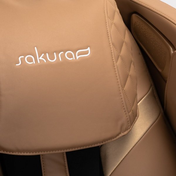 Fotel masujący Sakura Standard 801 brązowy