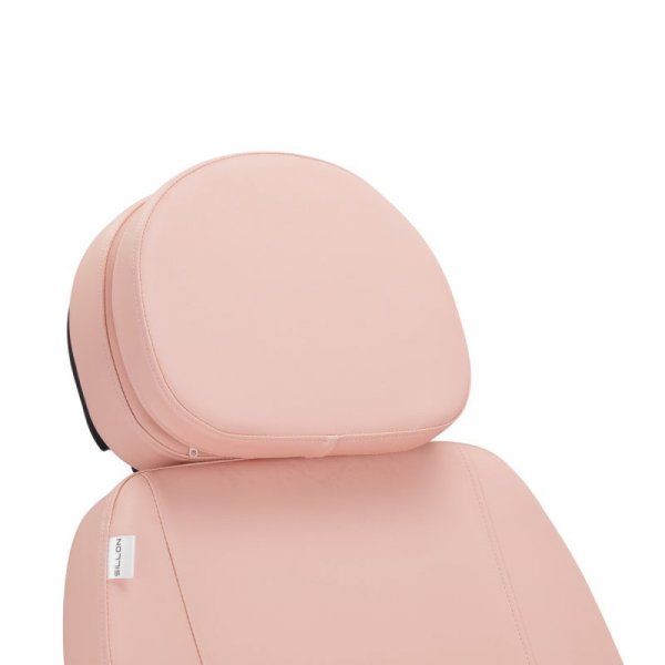 Fotel kosmetyczny elektryczny Sillon Classic 3 silniki różowo-czarny