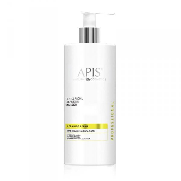 Apis CERAMIDE REPAIR Łagodna emulsja do mycia twarzy z ceramidami i beta glukanem 500 ml