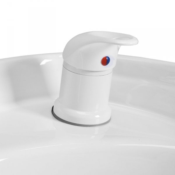 Myjnia fryzjerska Gabbiano Porto biało-biała