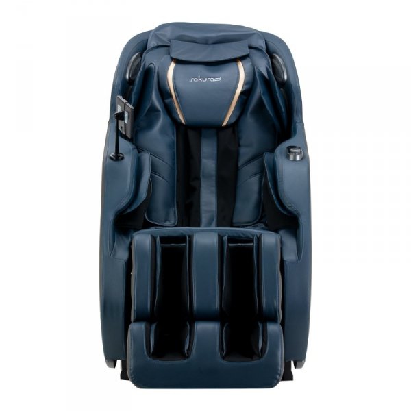 Fotel masujący Sakura Maximus 809 3D szaro niebieski