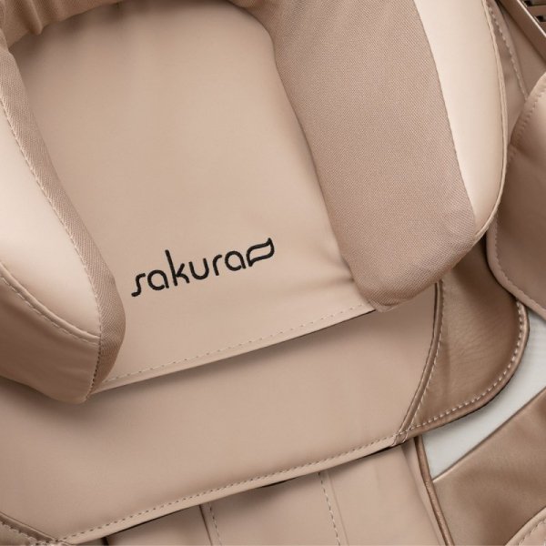Sakura fotel masujący Prime 108 kremowo beżowy