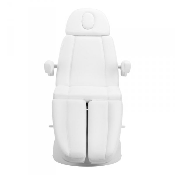 Fotel kosmetyczny do pedicure elektryczny Azzurro Lux 3 silniki biały