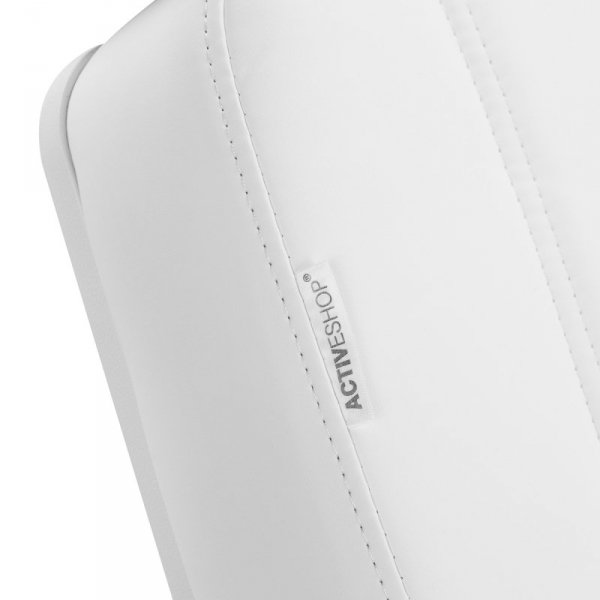 Fotel kosmetyczny elektryczny Azzurro Lux 5 silników biały