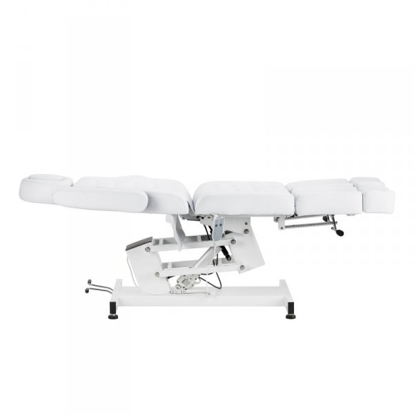 Fotel kosmetyczny do pedicure elektryczny Azzurro 706 1 silnik biały