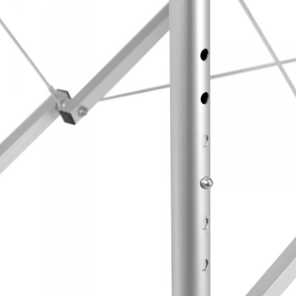 Balance stół składany do masażu aluminiowy 2 segmentowe cream