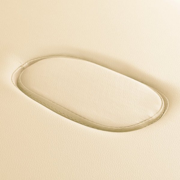 Balance stół składany do masażu aluminiowy 2 segmentowe cream