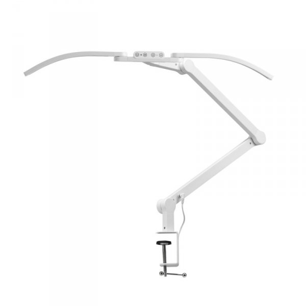 Lampa zabiegowa do manicure Glow L05 łuk do blatu biała