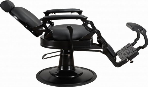 FOTEL BARBERSKI SOLOMON BLACK (BARBER BY AYALA)