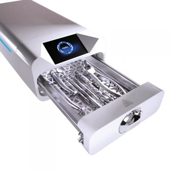 AUTOKLAW ENBIO S kl.B LED Beauty Edition Gray + Filtr Magic, Filtr Hepa  Pendrive