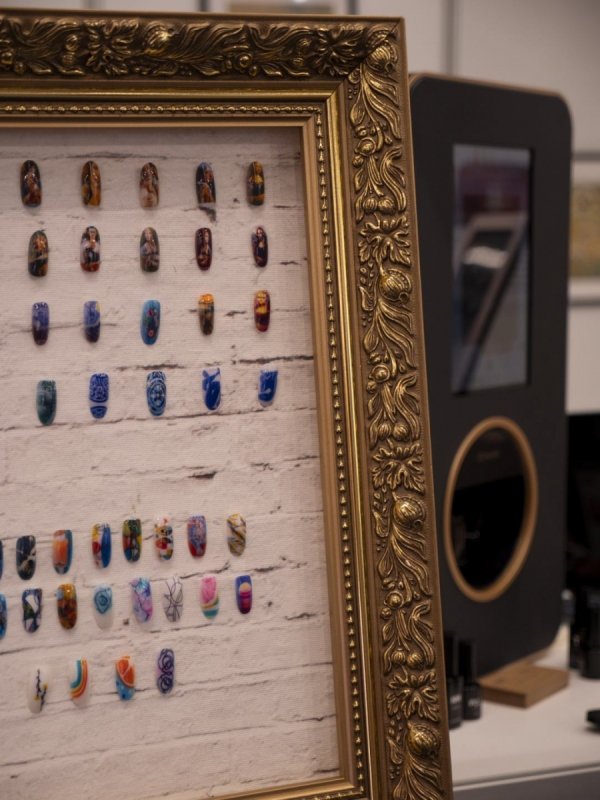 O2NAILS Profesjonalna drukarka do paznokci X11 Plus 	LAMPA  BSL-01 LED 24W CLIP Złóta