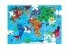 Mudpuppy Puzzle Świat dinozaurów z elementami w kształcie dinozaurów 80 elementów 5