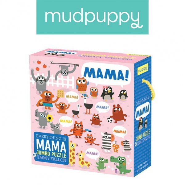 Mudpuppy Puzzle podłogowe Jumbo Mama www.tuliki.pl