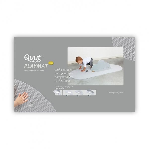 QUUT Mata do zabawy piankowa podłogowa Chmurka Playmat Pearl Grey