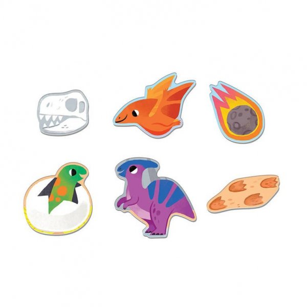udpuppy Puzzle podłogowe Park dinozaurów z elementami specjalnymi 25 elementów