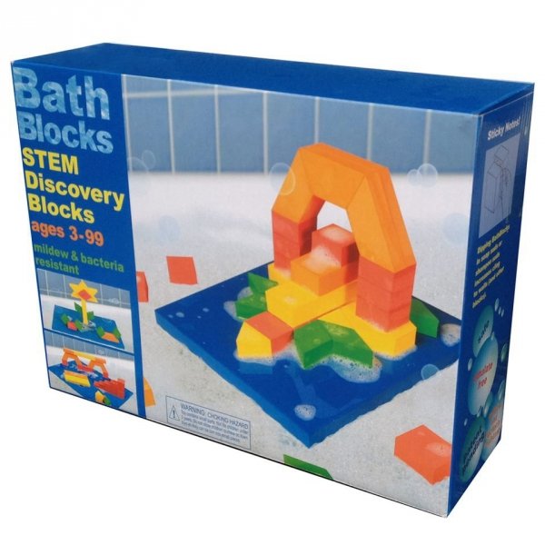 Zabawka do kąpieli BathBlocks - Zestaw klocków 40 elementów www.tuliki.pl