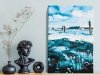 Obraz do samodzielnego malowania - Zamarznięty Bajkał