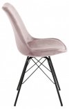 Krzesło Eris VIC różowe