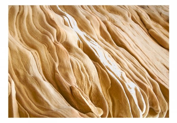 Fototapeta - Wavy sandstone forms