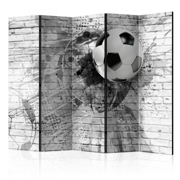 Parawan 5-częściowy - Dynamika futbolu II [Room Dividers]