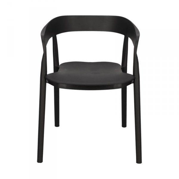 Krzesło Bow czarne