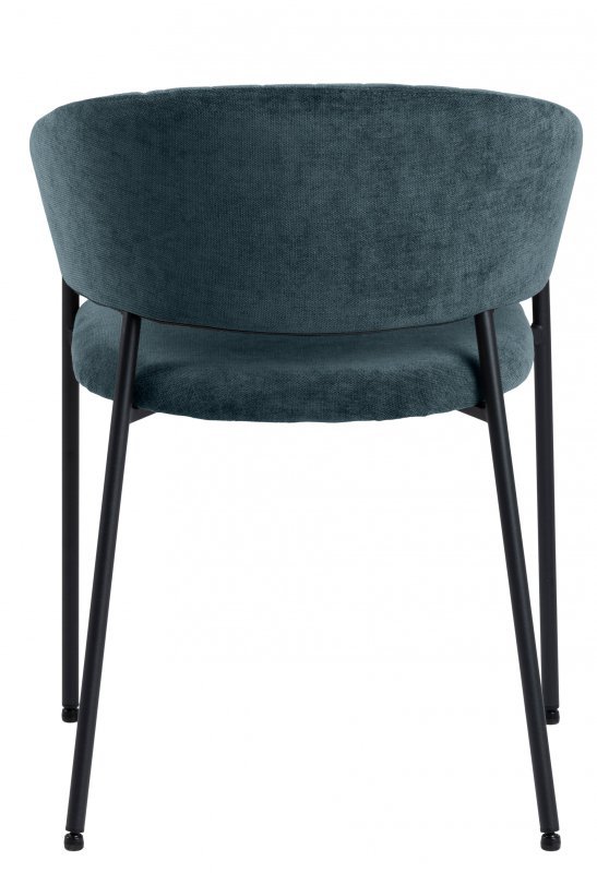 Krzesło Ann granatowe/czarne