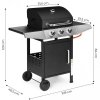 Grill gazowy ogrodowy 10.2 kW duży ruszt 3 palniki termometr reduktor MultiGarden