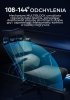 Fotel ergonomiczny gamingowy Angel Furia PRO z podnóżkiem